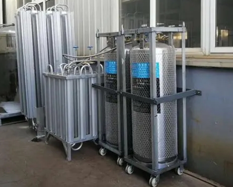 液氮罐固定架子 液氮罐固定架子